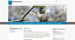Desktop Screenshot of bueren-so.ch